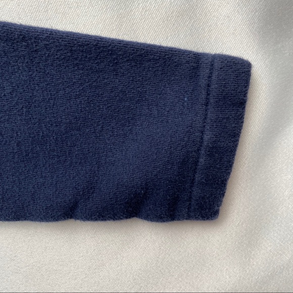 Baby Gap Toddler Boys Dark Blue Double Breasted Hooded Fleece Jacket 12-18 M - Picture 11 of 16